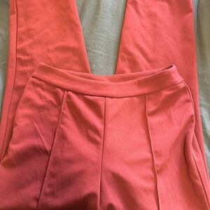 Elegant orange Women's Pants